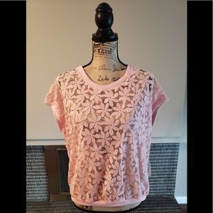 🛍 Peach CHARMING CHARLIE TOP